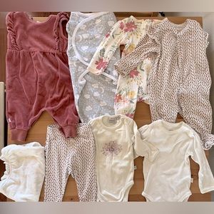 Bundle! Girls 0-3 months
